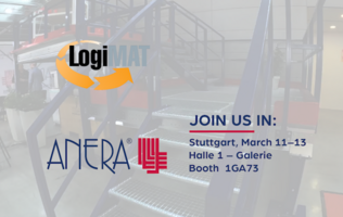 Anera auf der LogiMAT 2025 in Stuttgart! Anera auf der LogiMAT 2025 in Stuttgart!