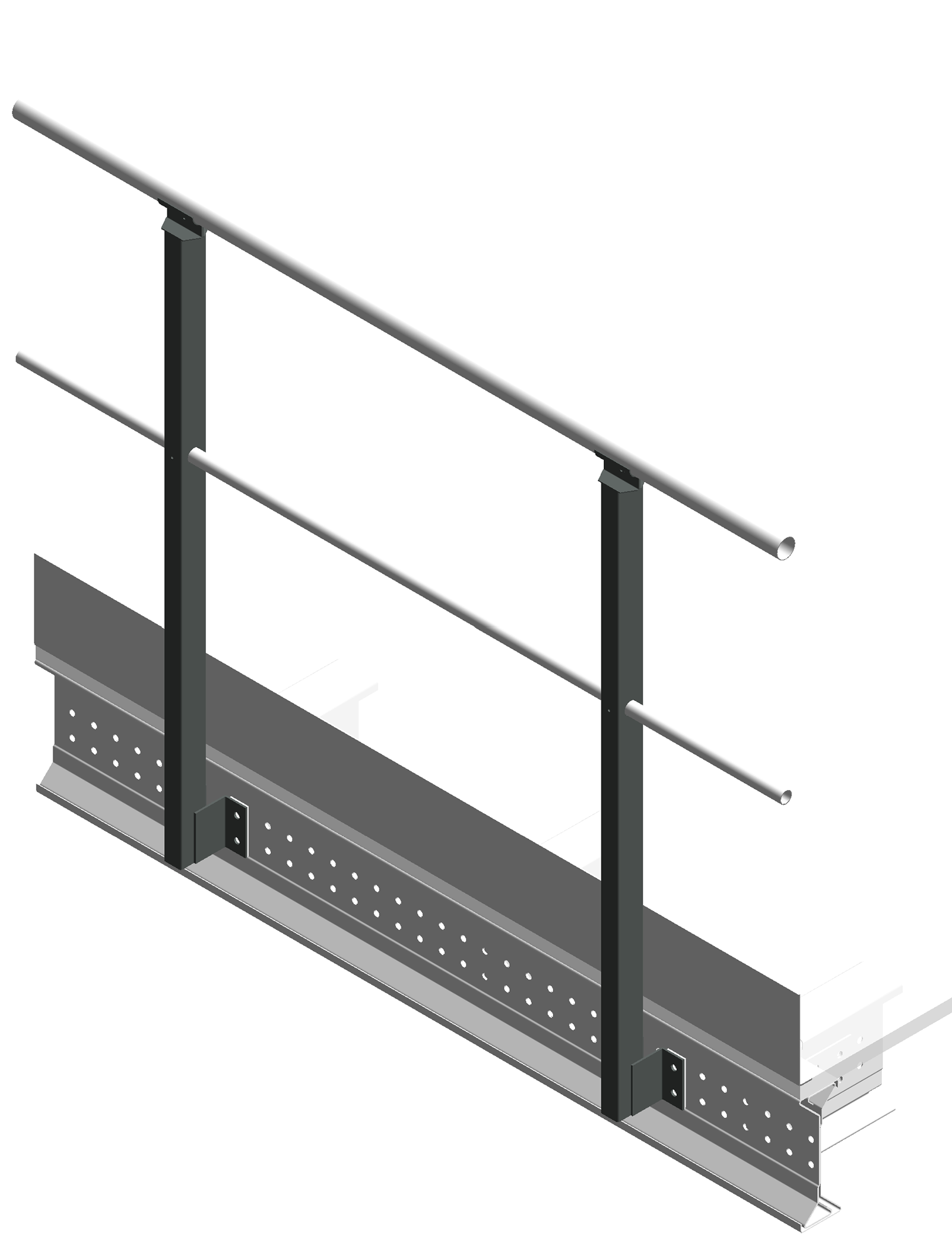 Railing round tube